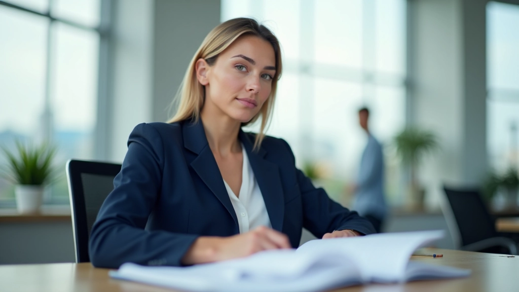 Compliance documentation and audit planning materials organized on professional workspace